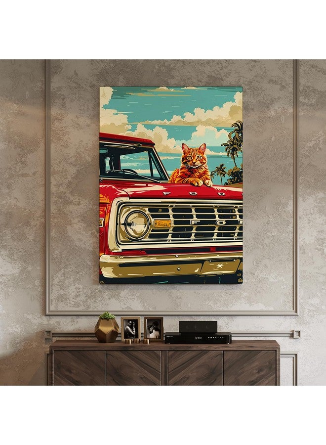 PAPER PLANE DESIGN Canvas Gallery Wrap Framed Painting | Wall Art for Living Room, Bedroom, and Office Decor | Size 20 In x 30 In DS998 (20 Inch x 30 Inch) - Image 2