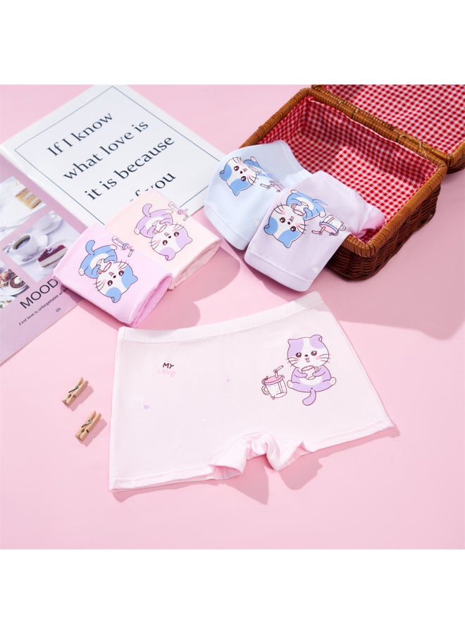 Children's Underwear For Girls And Babies, Cotton Boxer Briefs For Little Girls, Small And Medium-sized Kidsren, Modal Cotton Non-pinch Shorts