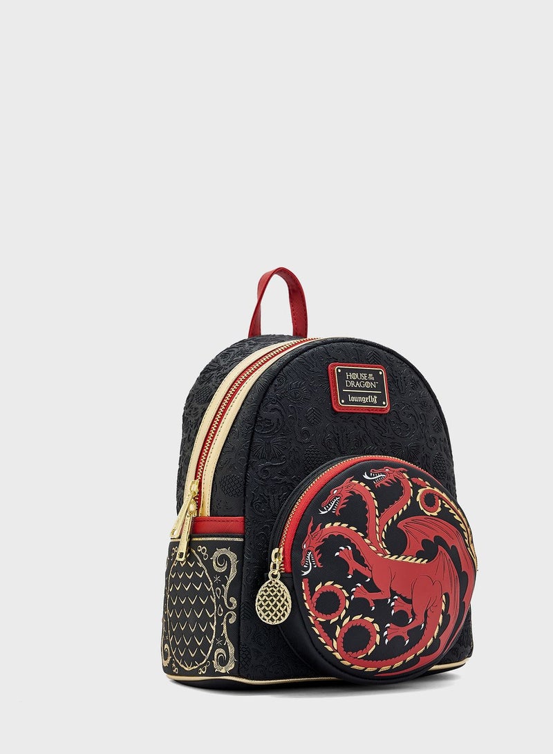 لاونج فلاي حقيبة ظهر سحاب تارجاريان بيت التنين للأطفال - Image 3