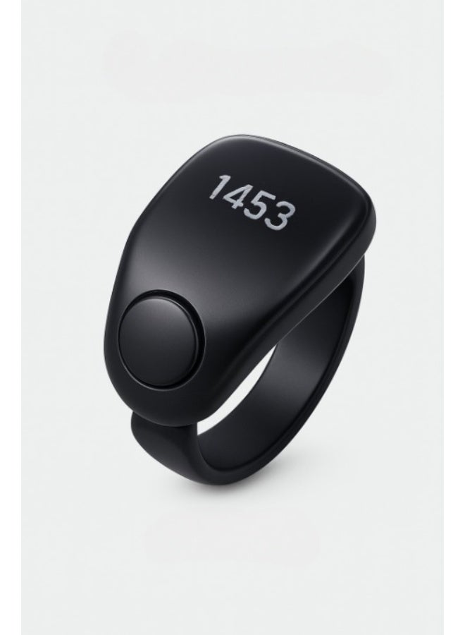 WESLAMIC iTasbih FAITH Smart Tasbih Zikr Ring, OLED Display, Zikr Counter, Prayer Reminders, 5 Adjustable Sizes, Wireless Charging, Waterproof, Bluetooth Enabled Perfect Gift for Any Occasion - Image 1