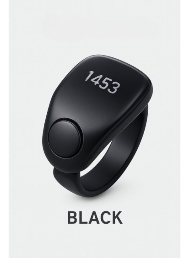 WESLAMIC iTasbih FAITH Smart Tasbih Zikr Ring, OLED Display, Zikr Counter, Prayer Reminders, 5 Adjustable Sizes, Wireless Charging, Waterproof, Bluetooth Enabled Perfect Gift for Any Occasion - Image 2