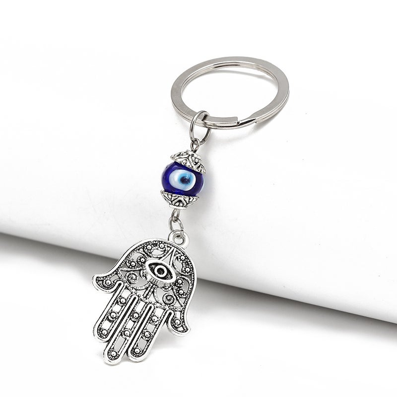 2020 New Keychain Devil'S Eye Palm Keychain Retro Popular Car Hanging - Image 5