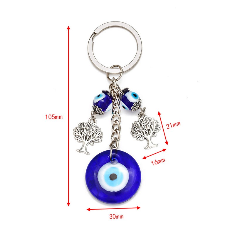 2020 New Keychain Devil'S Eye Palm Keychain Retro Popular Car Hanging - Image 4
