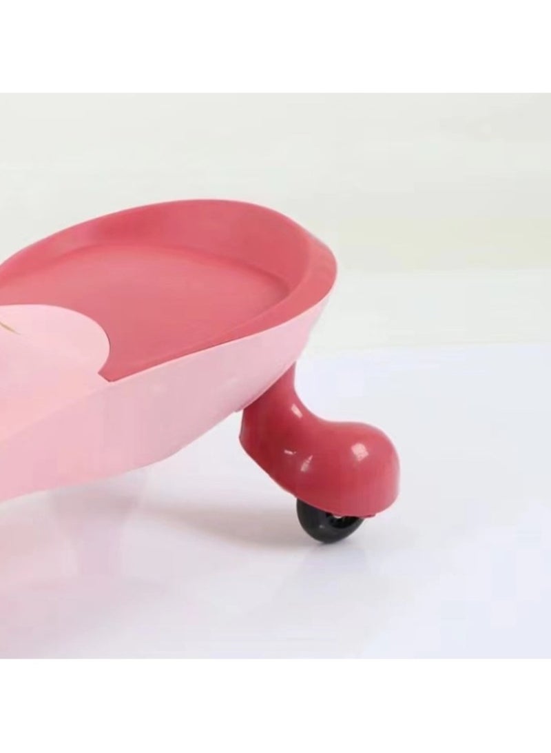 ريكسا سيارة ركوب بلازما السحرية المتأرجحة للأطفال ذاتية الدفع مع عجلات بإضاءة ليد لساعات طويلة من المرح - Image 4