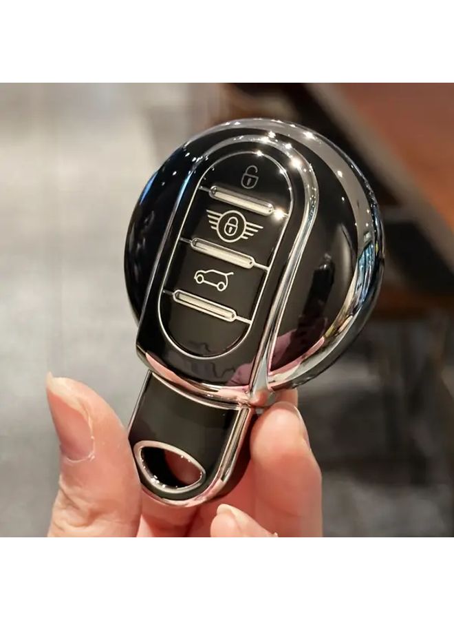 Pink Car Key Case Cover Remote Fob Holder Shell For Mini Cooper Clubman Countryman - Image 4