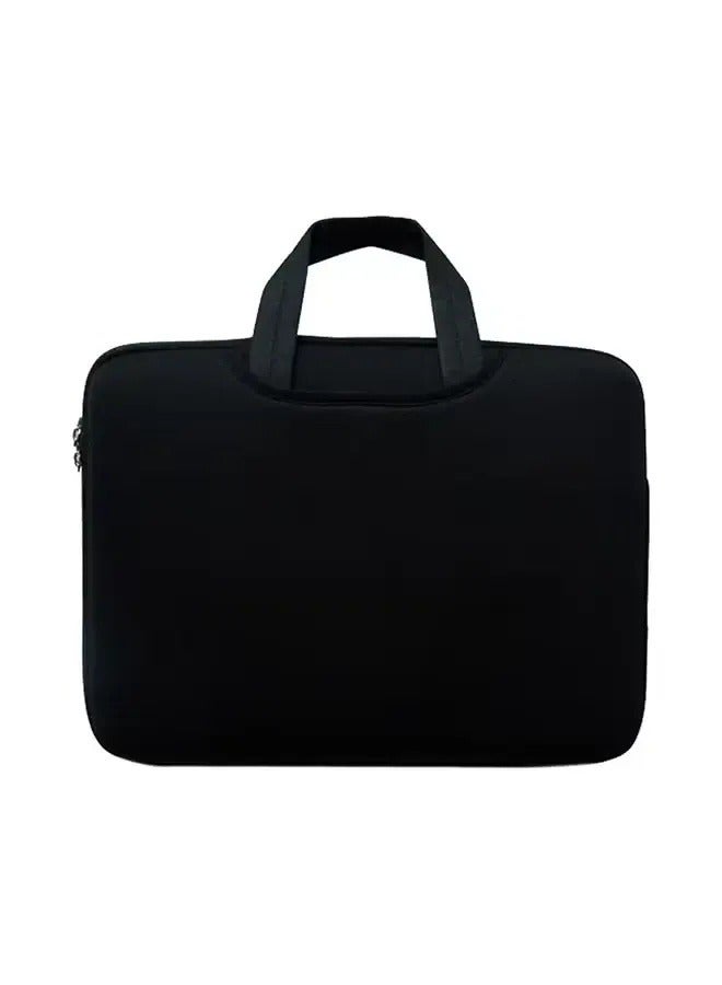 Soft Sleeve Bag Case Briefcase Pouch For Ultrabook Laptop Notebook Portable Handle Bag 38.1cm Black - Image 2