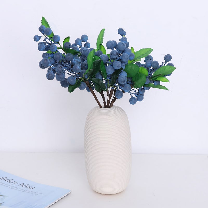 8 pcs Simulative Blueberry Fruit Augment Props Restaurant Decor Mini Props Decorations Hanging Ornaments Photography Props ( ) - Image 4