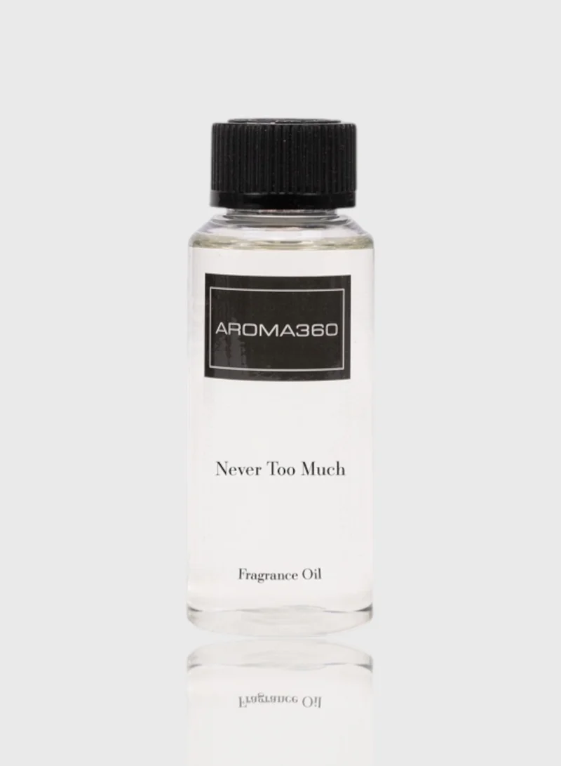 AROMA360 Never Too Much Fragrance Oil Blend - Hotel Inspired for Luxury Essential Oil Diffusers - Aromatherapy Scent Diffuser Oil - Mandarin Orange, Cherry Blossom, and Cashmere