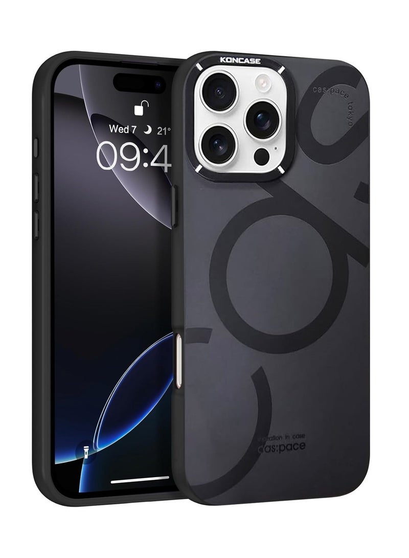 Techie غطاء خلفي من السيليكون TPU بتصميم جمالي مع واقي عدسة الكاميرا المرتفعة لآبل أيفون 16 برو ماكس - Image 1