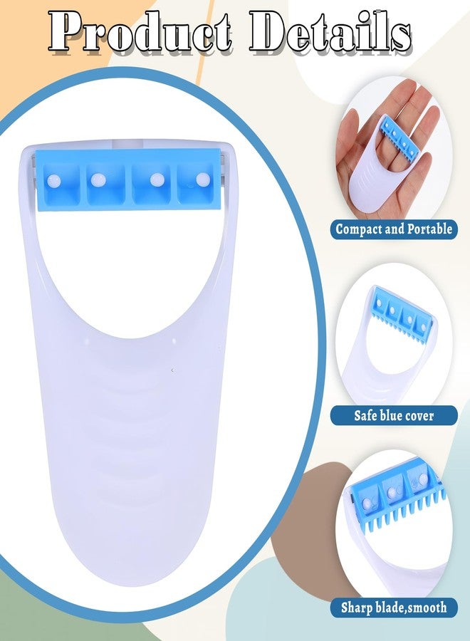 YQQYG 6 PCS Horse Shedding Blade, Disposable Shedding Blade for Horses, Stainless Steel Horse Grooming Kit Clippers Supplies for Horses and Pet - Image 3