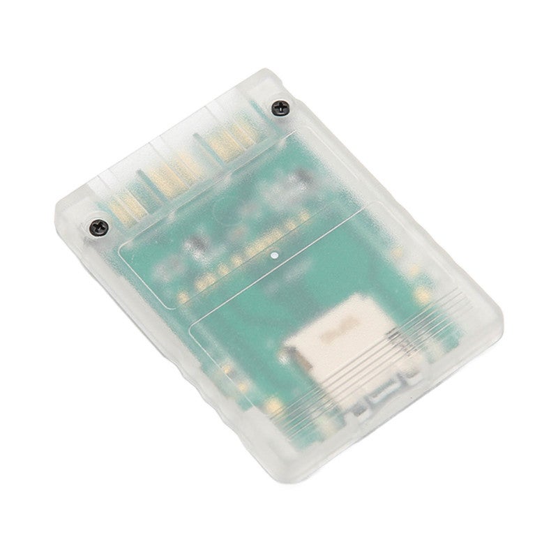 MX4SIO PS2 Adapter Transparent Blue High-Quality ABS Hand-Made Stable Replacement - OPL Compatible Micro Storage Card Adapter for PlayStation2 Homebrew Use - Image 2