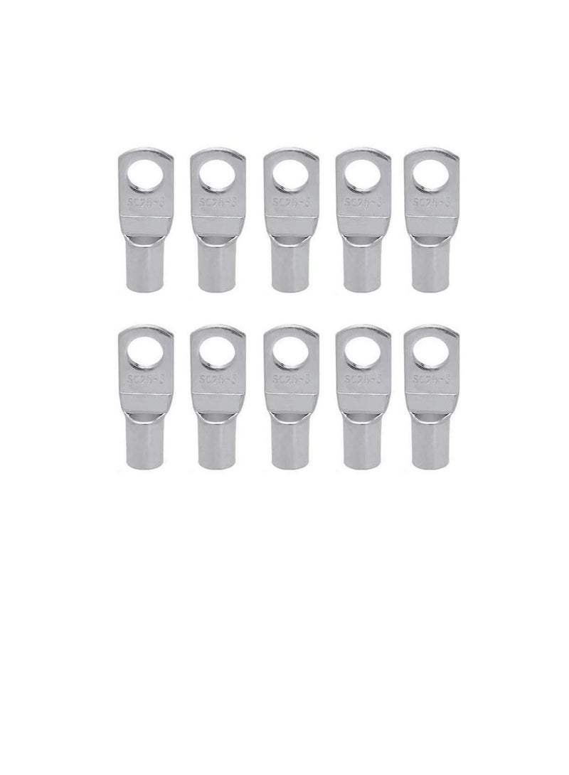 Copper Cable Lugs 10Pcs Set-Wire Terminals, Connector Cable lugs Ring Battery SC Terminals, for Marine, Solar, Automotive, Electric, Home Applications etc (Hole Size 12mm, Cable Size 16mm)  - Image 3
