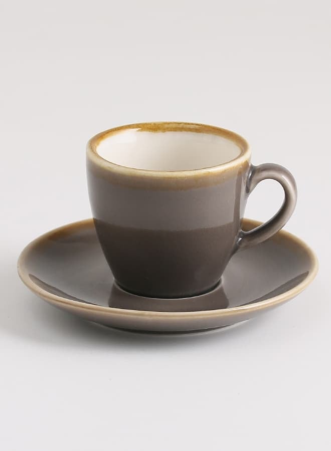 شور فناجين قهوة سيراميك، فناجين إسبريسو، فناجين قهوة عربية، فناجين قهوة تركية، طقم فناجين وصحون، مناسب للمنزل، المكتب، المطاعم، حفلات الحديقة، طقم شاي ما بعد الظهيرة. - Image 4