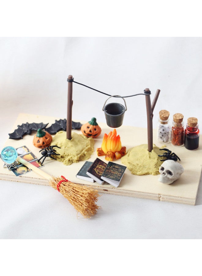 1:12 Doll House  Horror Decoration Suit Miniature Holiday Ornaments-Color:Set - Image 3