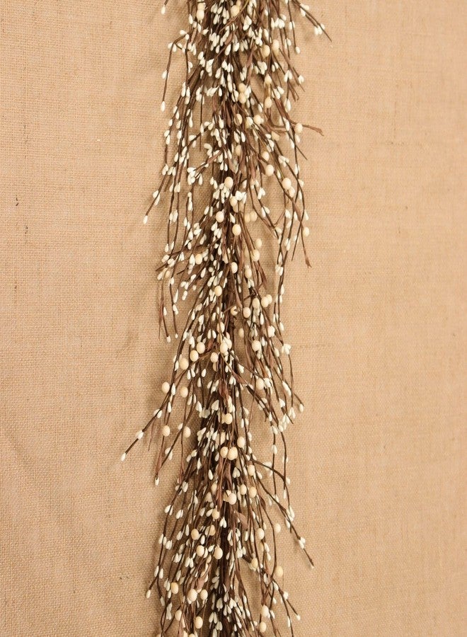 Quixem 60IN Primitive Berry Garland, Cream - Image 2