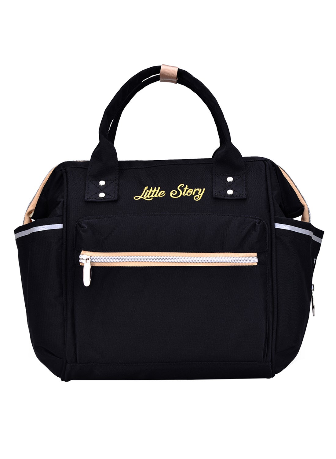 Little Story Ace Diaper Bag - Black