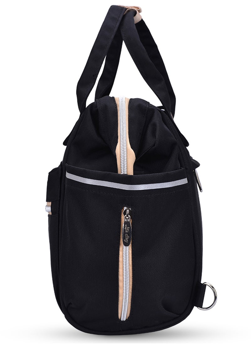 Little Story Ace Diaper Bag - Black  - Image 4