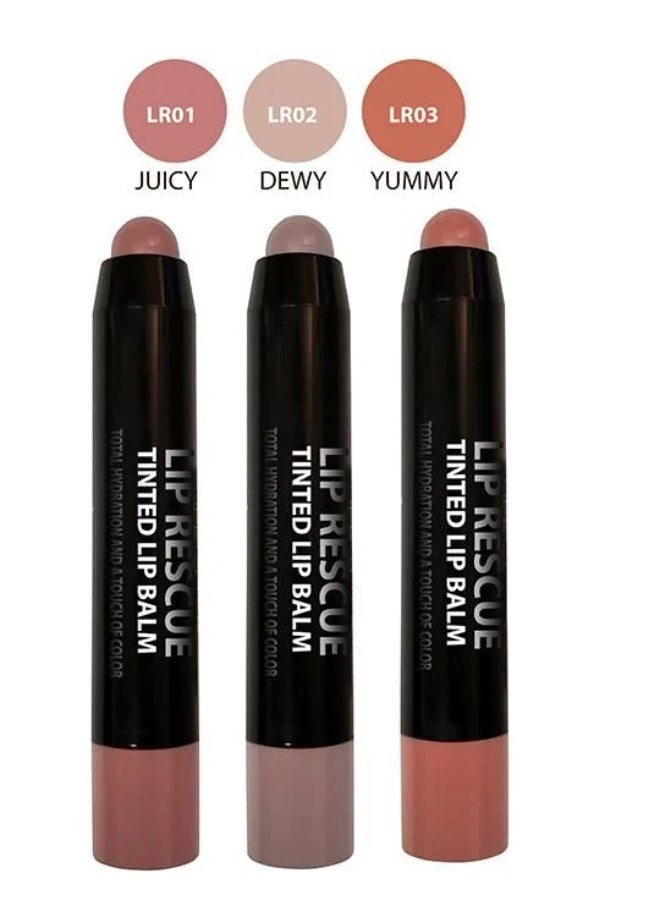 Sorme Treatment Cosmetics Lip Rescue Tinted Lip Balm-Dewey 02 - Image 2