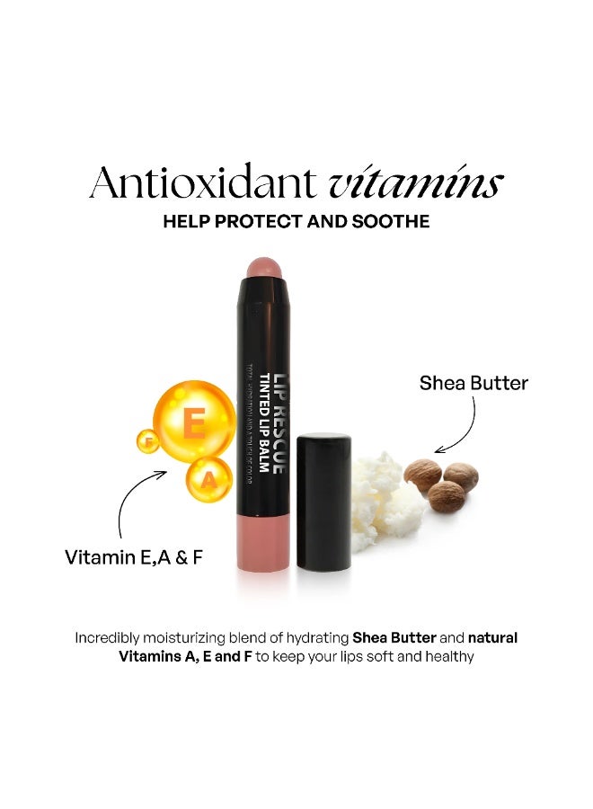 Sorme Treatment Cosmetics Lip Rescue Tinted Lip Balm-Dewey 02 - Image 5