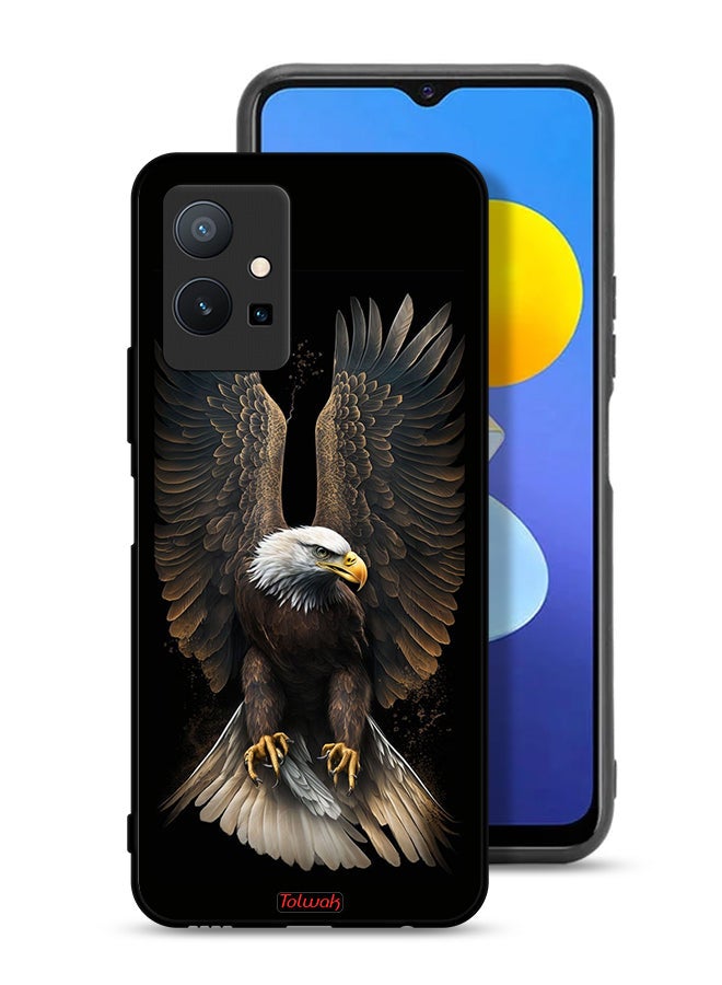 Tolwak Vivo T1 5G Protective Case Cover Eagle Spread Wings - Image 1