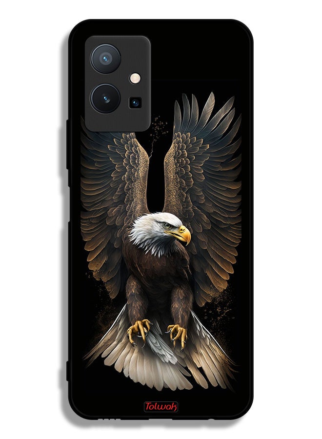 Tolwak Vivo T1 5G Protective Case Cover Eagle Spread Wings - Image 2