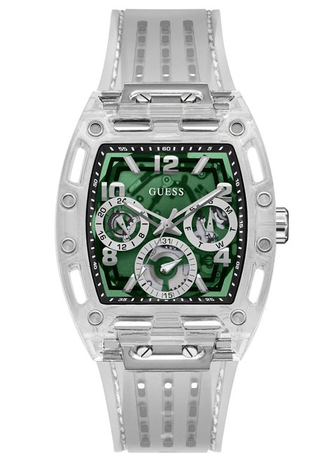 Men's Clear Green Dial Multi-function Watch - GW0499G8
