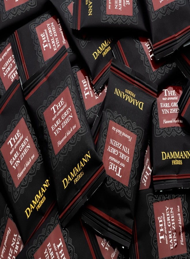 Dammann Freres Sachets, Earl Grey Yin Zhen Tea Bags, Premium Gourmet French Black Tea, Blend Bergamot, Individually Wrapped, 24 Count (Single Pack) - Image 5