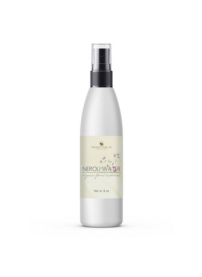 OPO - Neroli Water Hydrosol Face Mist Calming 8 Oz Spray Toner Aromatherapy Facial Spritz Sprayer Linen Sheets Body Mist Pure Hydrosol Water Hydrating Cleansing Toning Orange Blossom Opo Packaging May Vary - Image 1