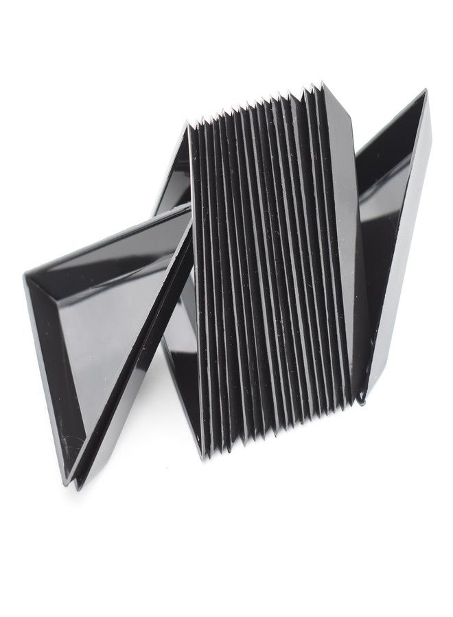 BCQLI 20pcs Blue Triangle Bead Sorting Trays, Magical Tray for Rhinestones for Flipping Flatback Rhinestones (Black) - Image 4
