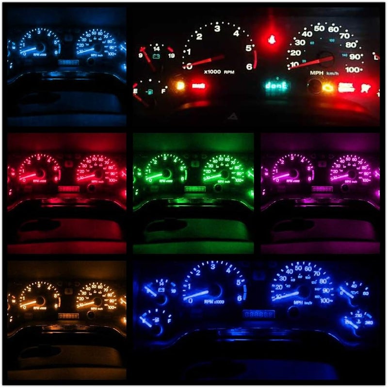 WLJH LED Dash Cluster Bulb Kit for Jeep Grand Cherokee 1999-2004 - Image 3