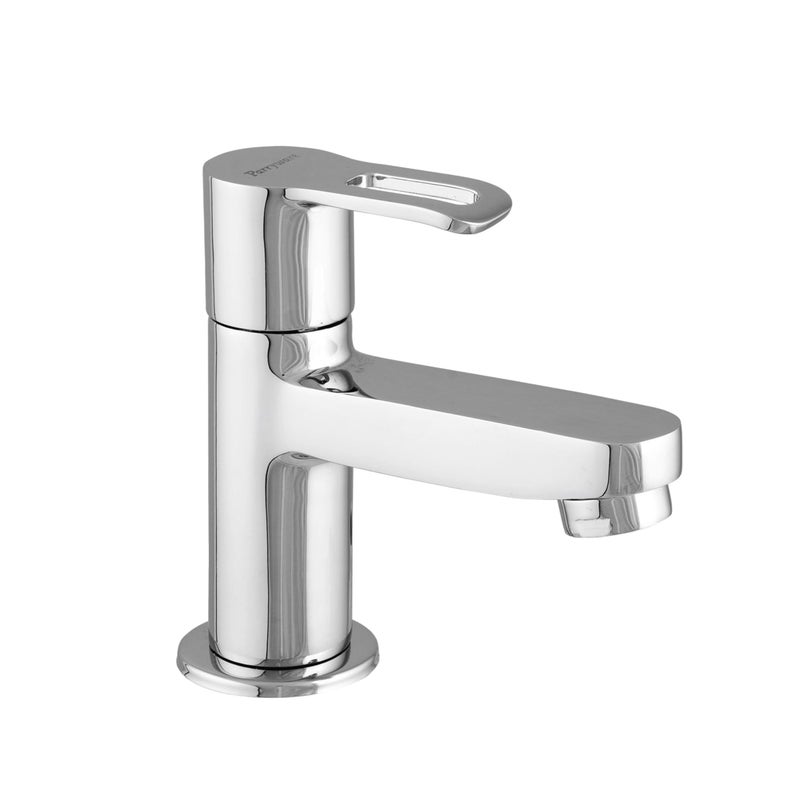 Parryware Pluto Pillar Tap for Bathroom | Cold Only Basin Faucet | Made of Brass | Mirror-Like Chrome Finish | Wash Basin Tap | 10 Years Warranty | G3801A1 - Image 3