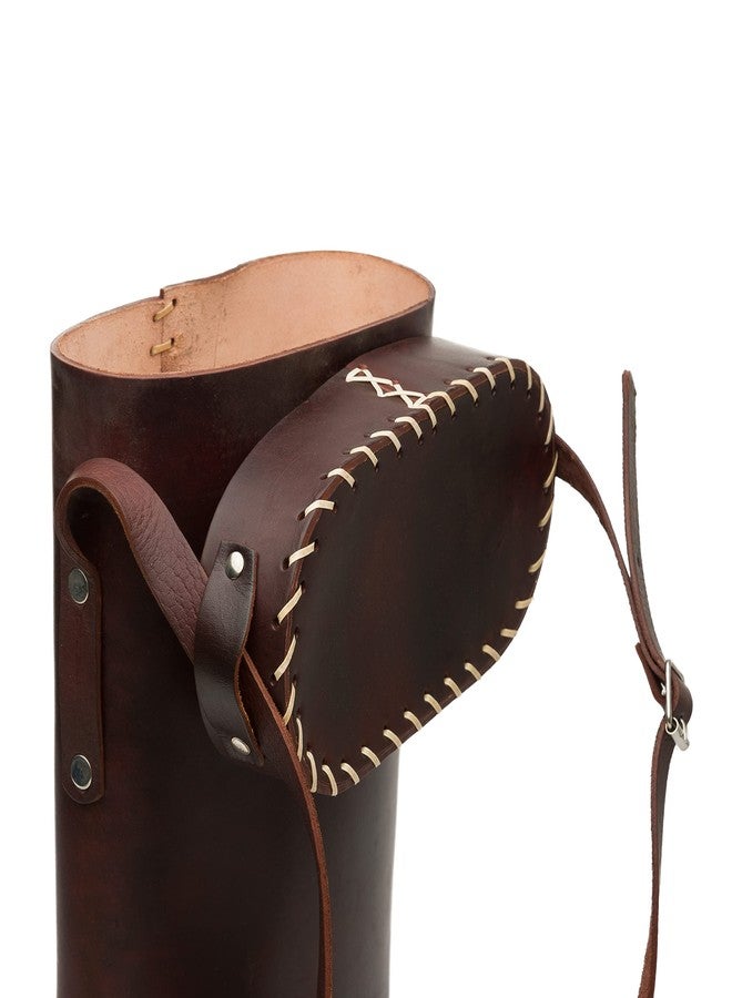 THEARG Matero Bag for Yerba Mate Gourd and Thermos, Fully Leather, Handmade Artisanal, With Handle and Shoulder Strap, Essential for Travel, Picnic, Camping and Home Use - (Color Brown) - Image 5