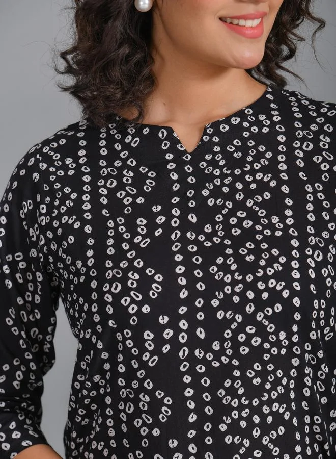Sanskrutihomes  Sanskrutihomes Women All-Over Print Pure Cotton Top and Pyjama Set for Women | Best Price UAE