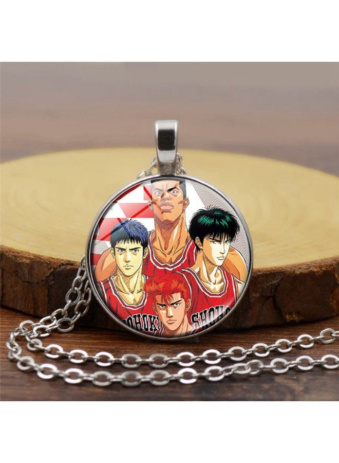 KUYING New Slam Dunk Pendant Sweater Chain Jewelry  - Image 2