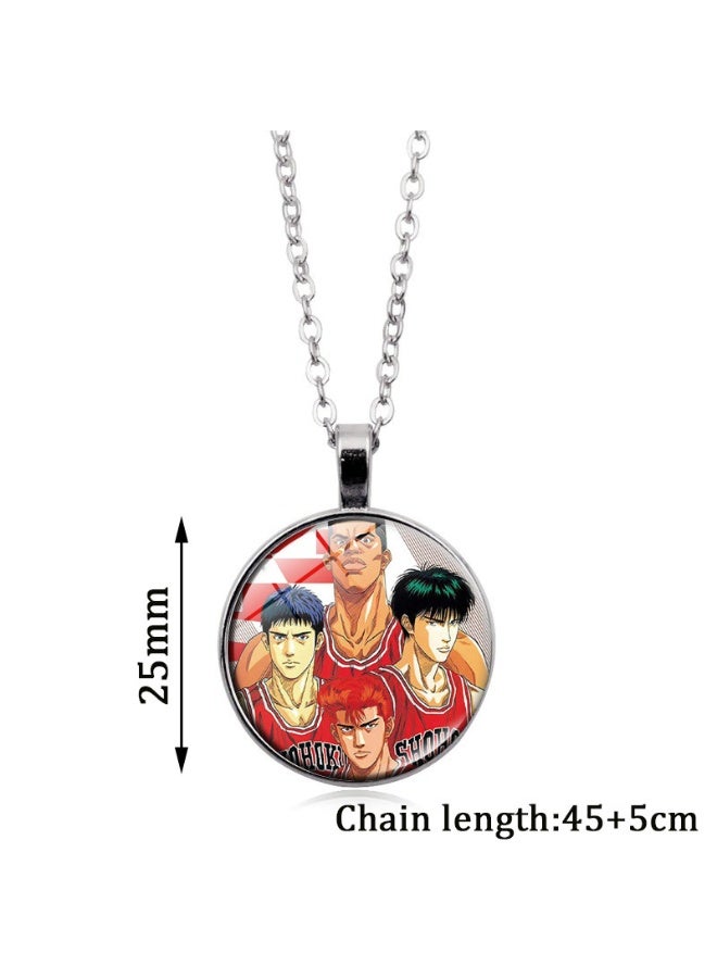 KUYING New Slam Dunk Pendant Sweater Chain Jewelry  - Image 5