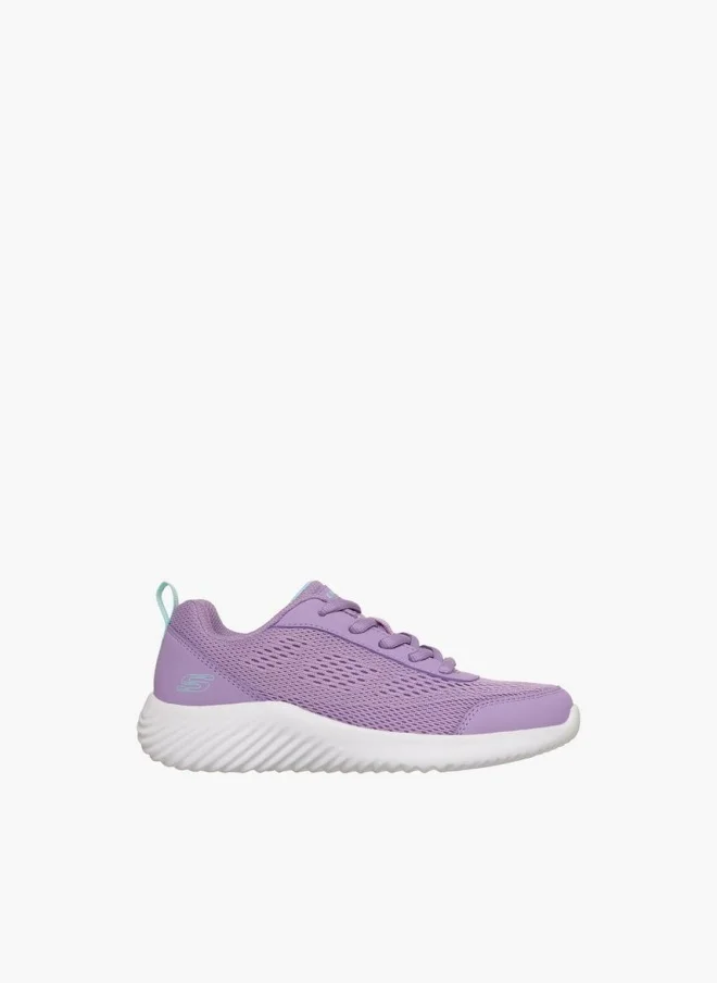 سكيتشرز Girls Bounder Lace-Up Sneakers