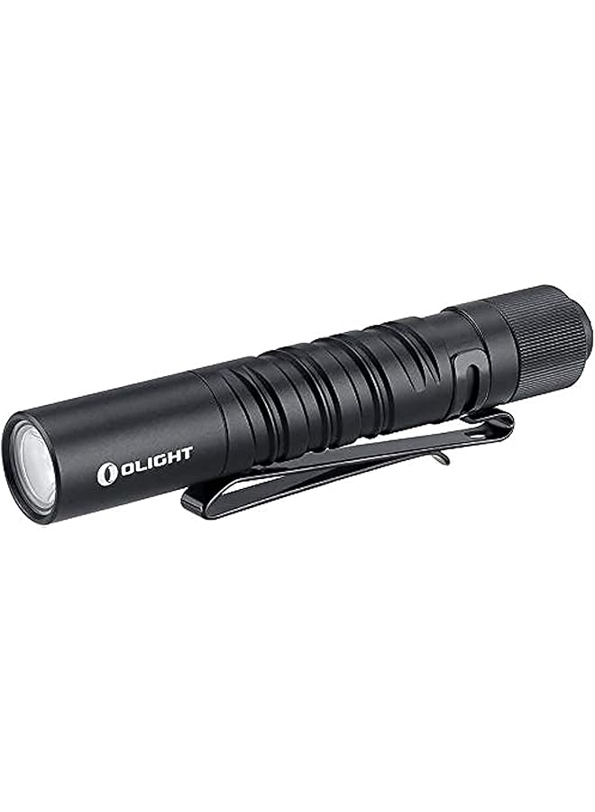 OLIGHT I3T 180 Lumens EDC Flashlight Dual-Output Slim Pocket Flashlight IPX8 Waterproof Aluminum Alloy Mini Torch(Black) - Image 1