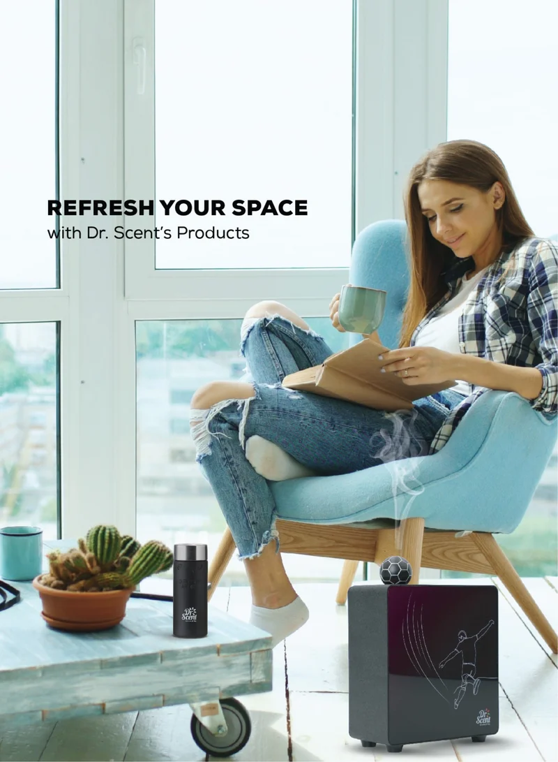 Dr Scent ECO Football Diffuser Machine Infused with Intelligent Aromatherapy | Enhanced By Seamless Mobile App Connectivity | Your Gateway To Personalized Fragrance Symphony And Wellness Bliss