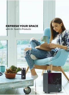 Dr Scent ECO Football Diffuser Machine Infused with Intelligent Aromatherapy | Enhanced By Seamless Mobile App Connectivity | Your Gateway To Personalized Fragrance Symphony And Wellness Bliss  - Image 3
