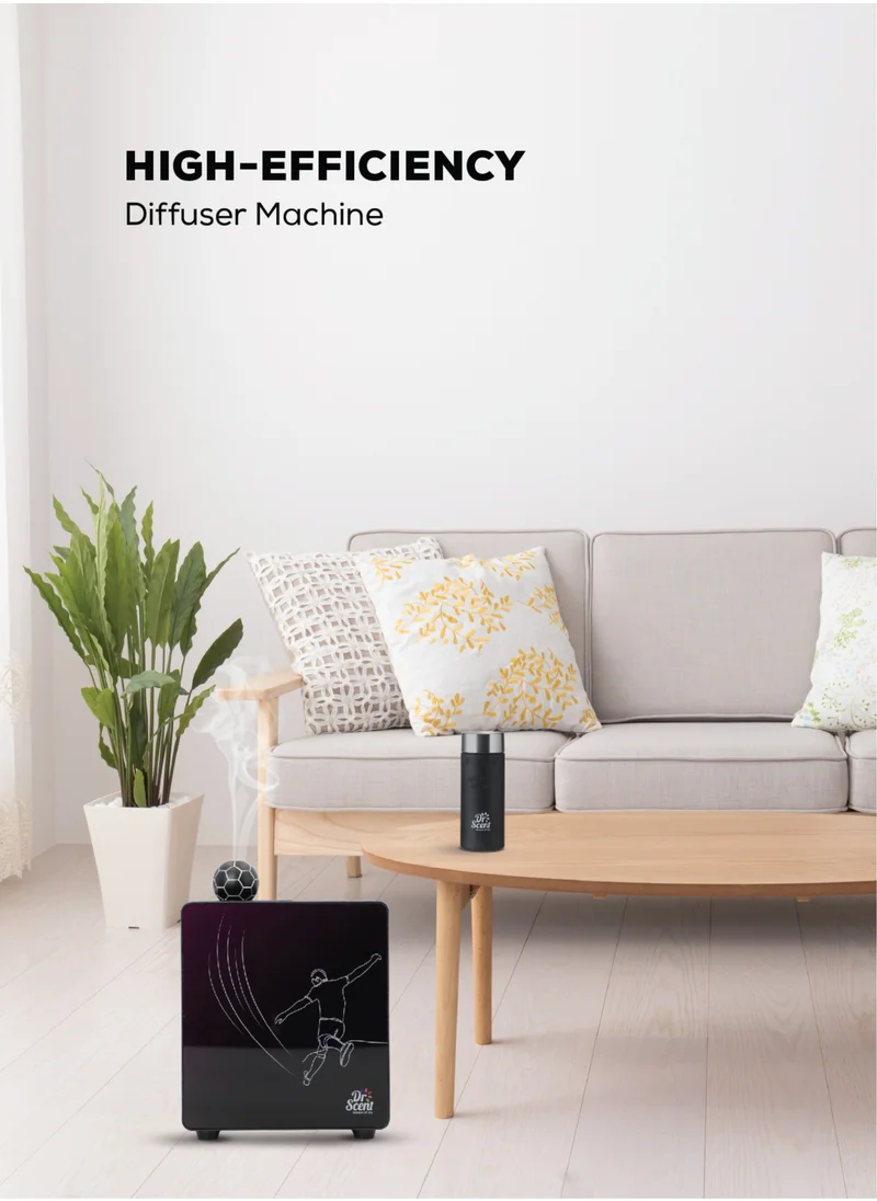 Dr Scent ECO Football Diffuser Machine Infused with Intelligent Aromatherapy | Enhanced By Seamless Mobile App Connectivity | Your Gateway To Personalized Fragrance Symphony And Wellness Bliss