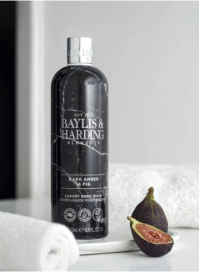 Baylis & Harding Baylis and Harding Elements Dark Amber and Fig Body Wash 500ml