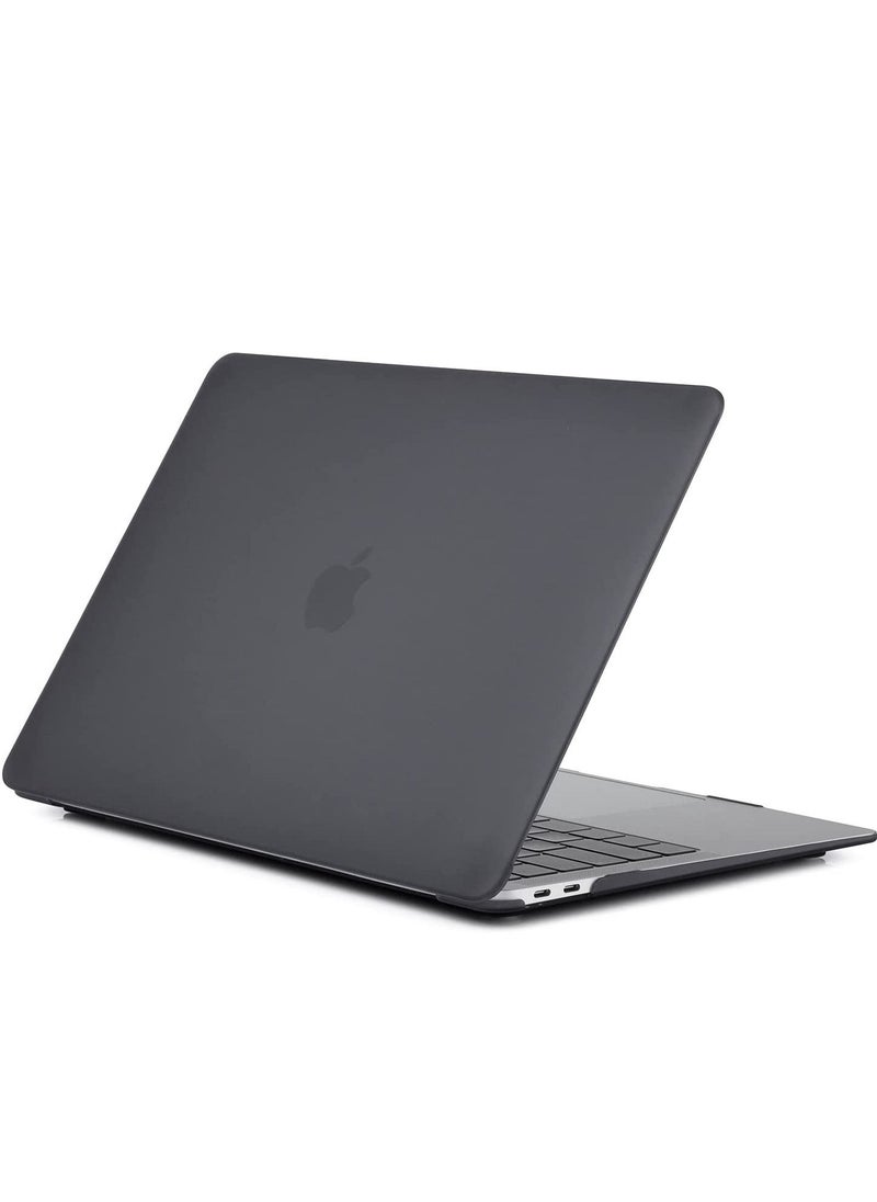 RDN - 2020 2019 2018 Release A2337 M1 A2179 A1932, Plastic Hard Shell Case Cover Only Compatible with MacBook Air 13 inch with Retina Display Black - Image 1