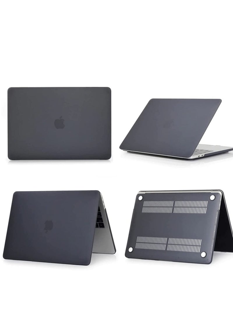 RDN - 2020 2019 2018 Release A2337 M1 A2179 A1932, Plastic Hard Shell Case Cover Only Compatible with MacBook Air 13 inch with Retina Display Black - Image 1