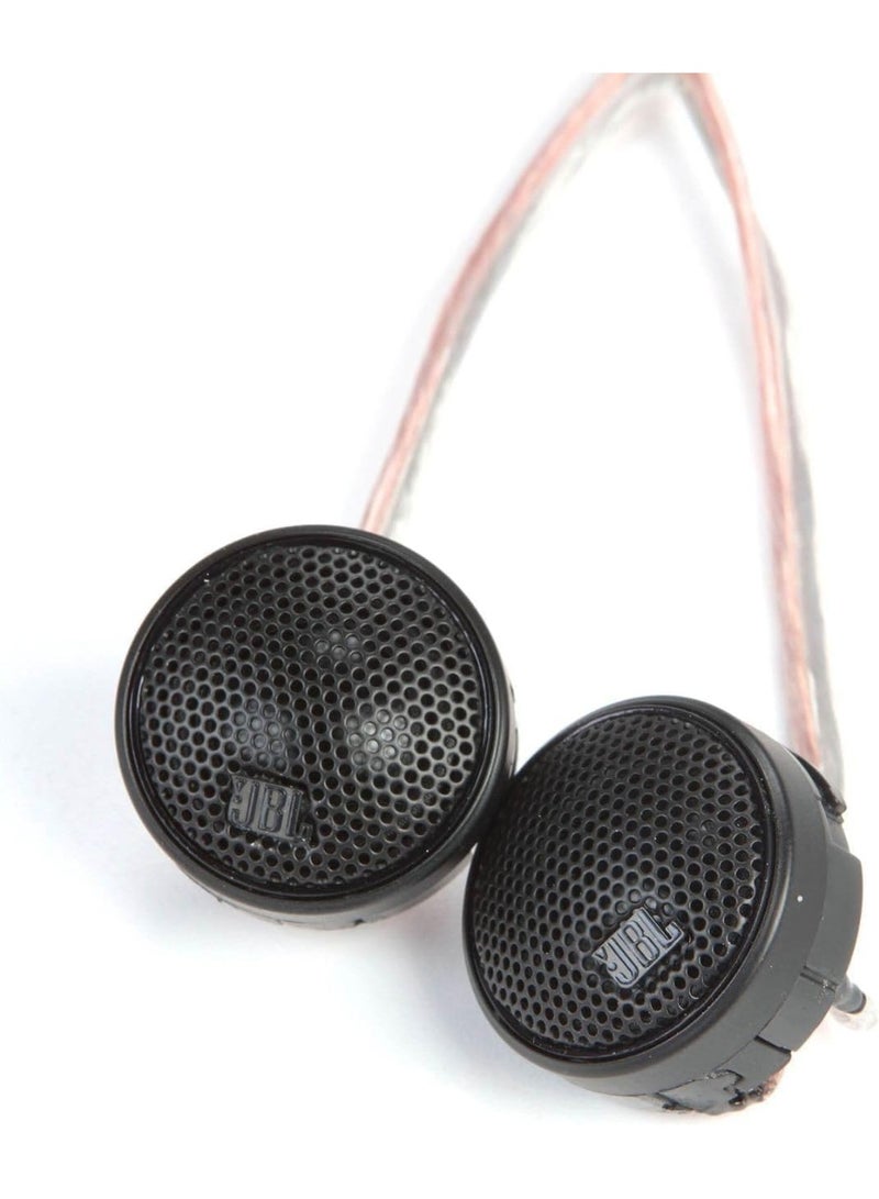 JBL Stadium 192T 3/4 Inch Precision Tweeter Car Speaker Set – 150W High Performance Audio by Harman Kardon (Pair) Black - Image 4