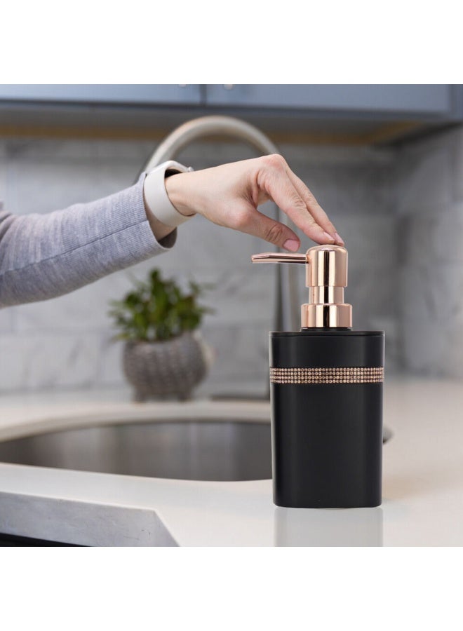 Refillable Soap Dispenser with Pump – Premium Liquid Hand Soap Dispenser for Bathroom and Kitchen – Durable and Stylish Soap Pump for Sink, Counter, Shower, and Handwashing (400ml) - Image 1