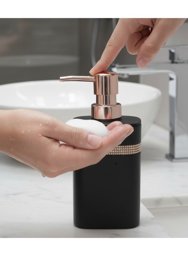 Refillable Soap Dispenser with Pump – Premium Liquid Hand Soap Dispenser for Bathroom and Kitchen – Durable and Stylish Soap Pump for Sink, Counter, Shower, and Handwashing (400ml) - Image 4