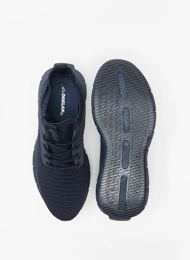 Oaklan by Shoexpress Men Textured Sports Shoes with Lace Detail