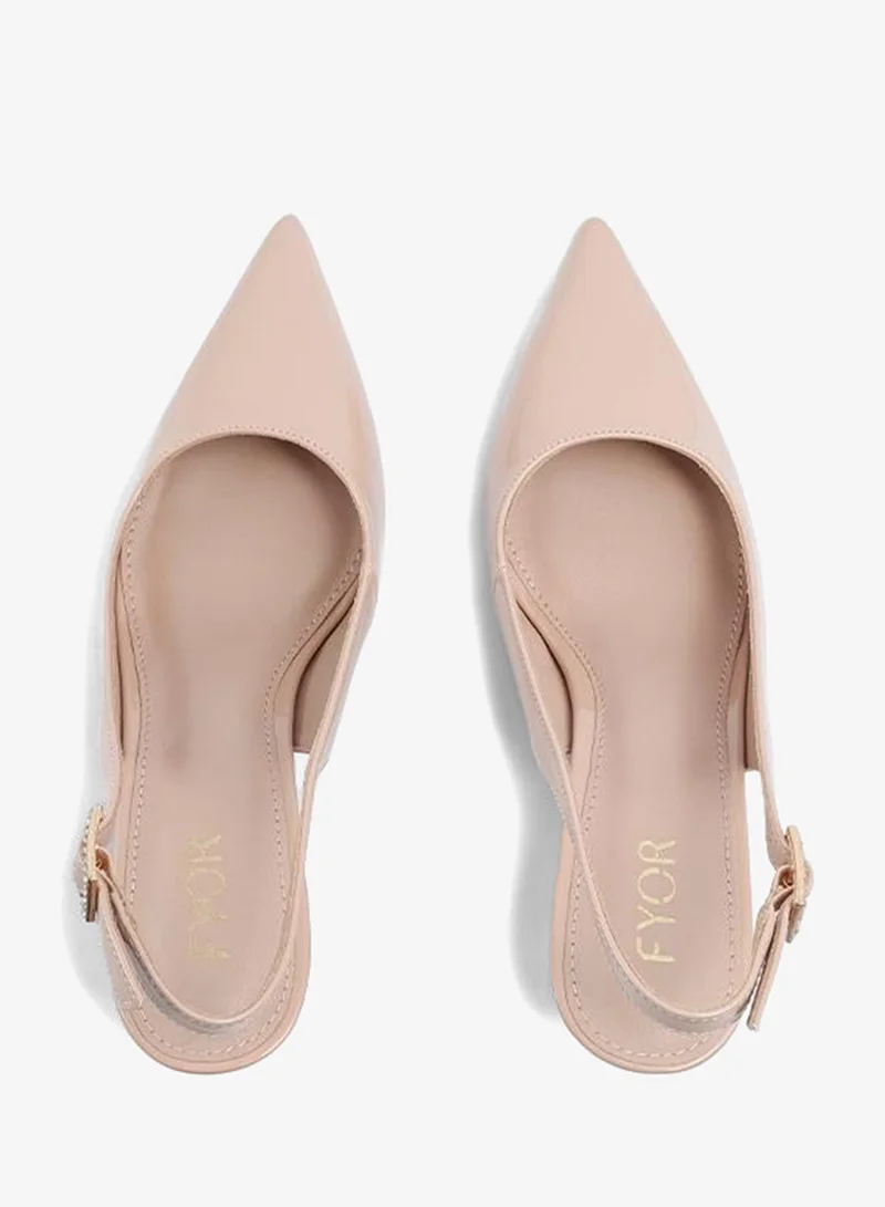 Fyor  The Polished Buckle Pump AJ 003 for Women | Best Price UAE
