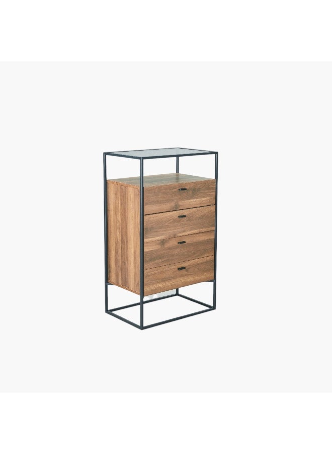 Home Box Ruby NXT Chest of 4-Drawers  - Image 2