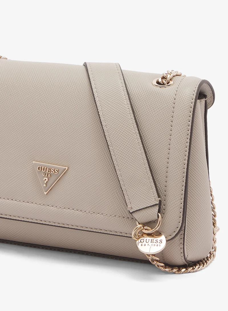 GUESS  Noelle II Flap Over Convertible Crossbody Bag for Women | Best Price UAE